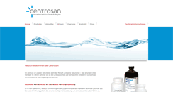 Desktop Screenshot of centrosan.com